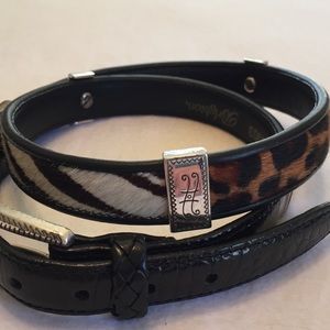 Brighton 34” multi Animal print Belt